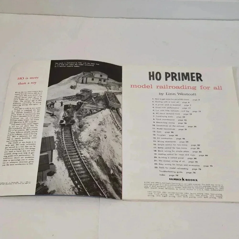 HO Primer Model Railroading for All by Linn Westcott Getting Started Sets Cars